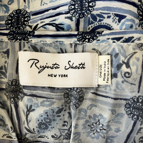 Anthropologie Rujuta Sheth Shira Caftan Cover-Up Size Fits All - Picture 7 of 12